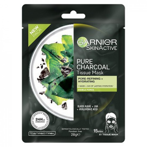 GARNIER SkinActive Pure Charcoal Tissue Face Mask